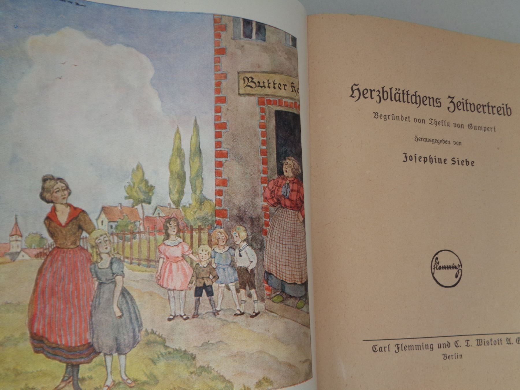 Livres: Herzblättchens Zeitvertreib - 1923 – D'occasion à Chur par omonia 2