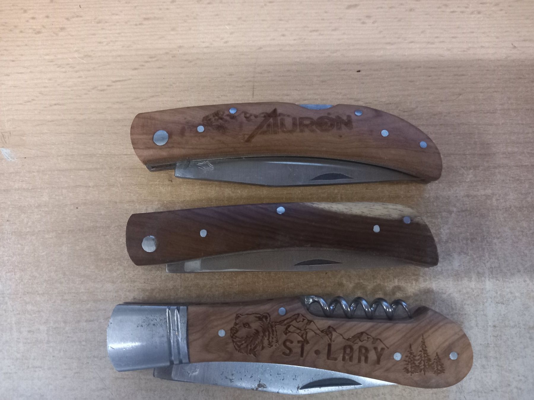 Coltelli tascabile: 4x Sackmesser Taschenmesser Hackenmesser Couteau – Usato da Prez-vers-Siviriez venduto da Monija70 5