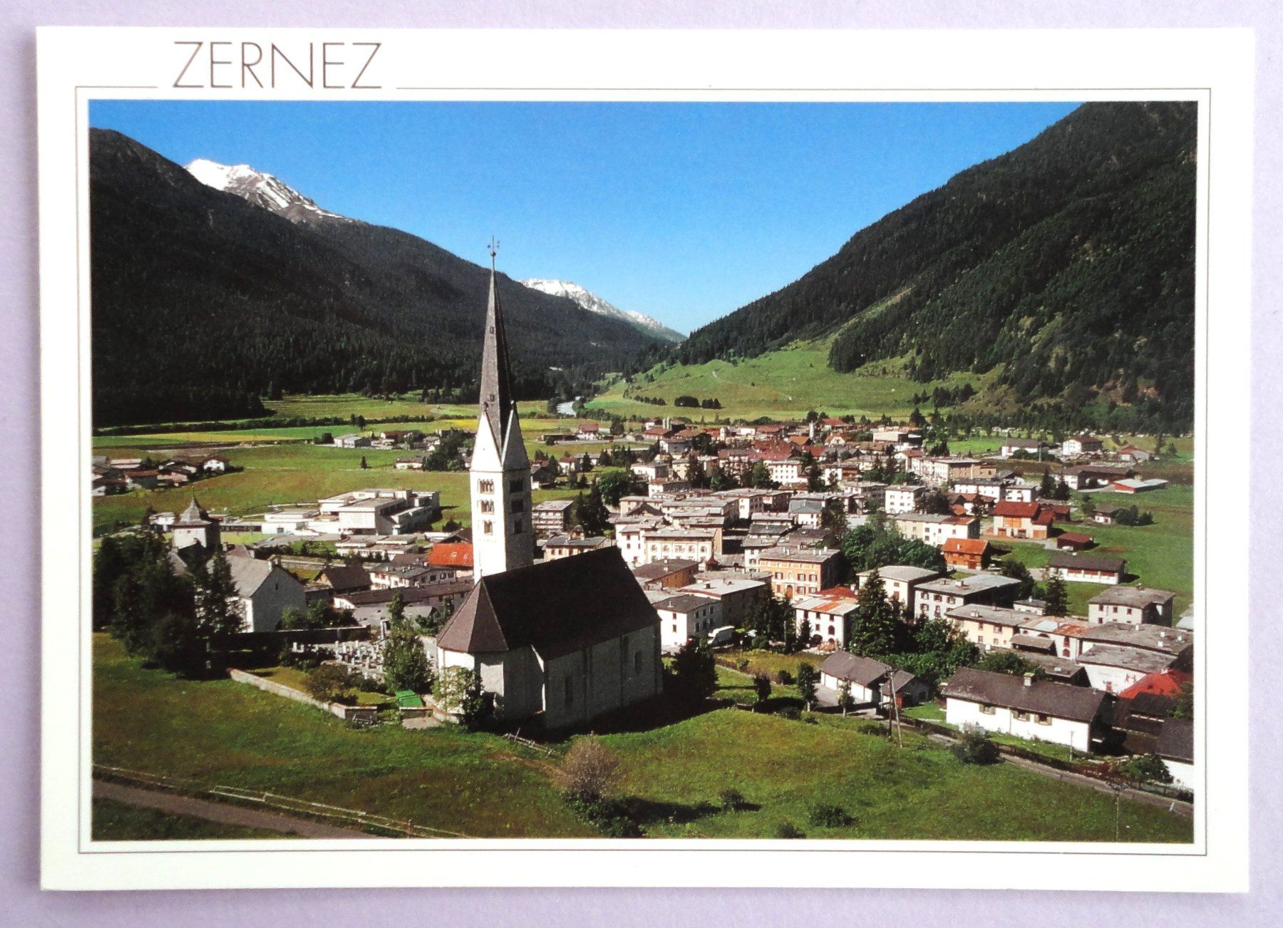 Cartoline postali: Zernez 1472 m, Engadin – Usato da Fétigny venduto da Billy2miny