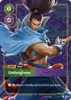 Riftbound - Yasuo Unforgiven 259/298 Rare Foil Legend