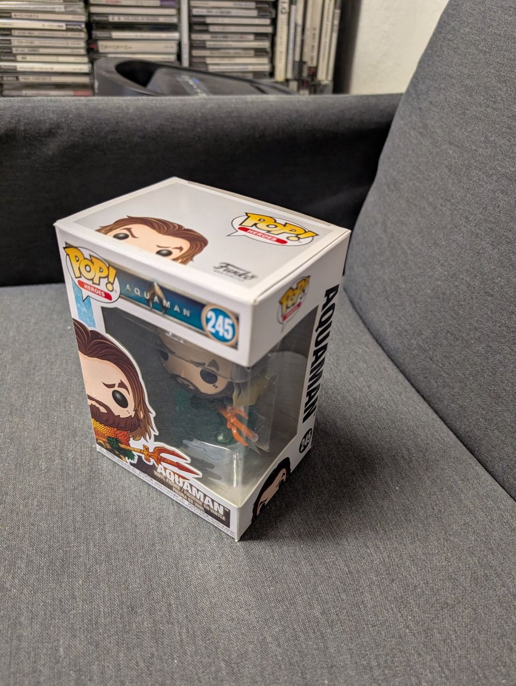 Funko Statuette: Funko pop 245 Aquaman – Usato da Giubiasco venduto da Ticinerd