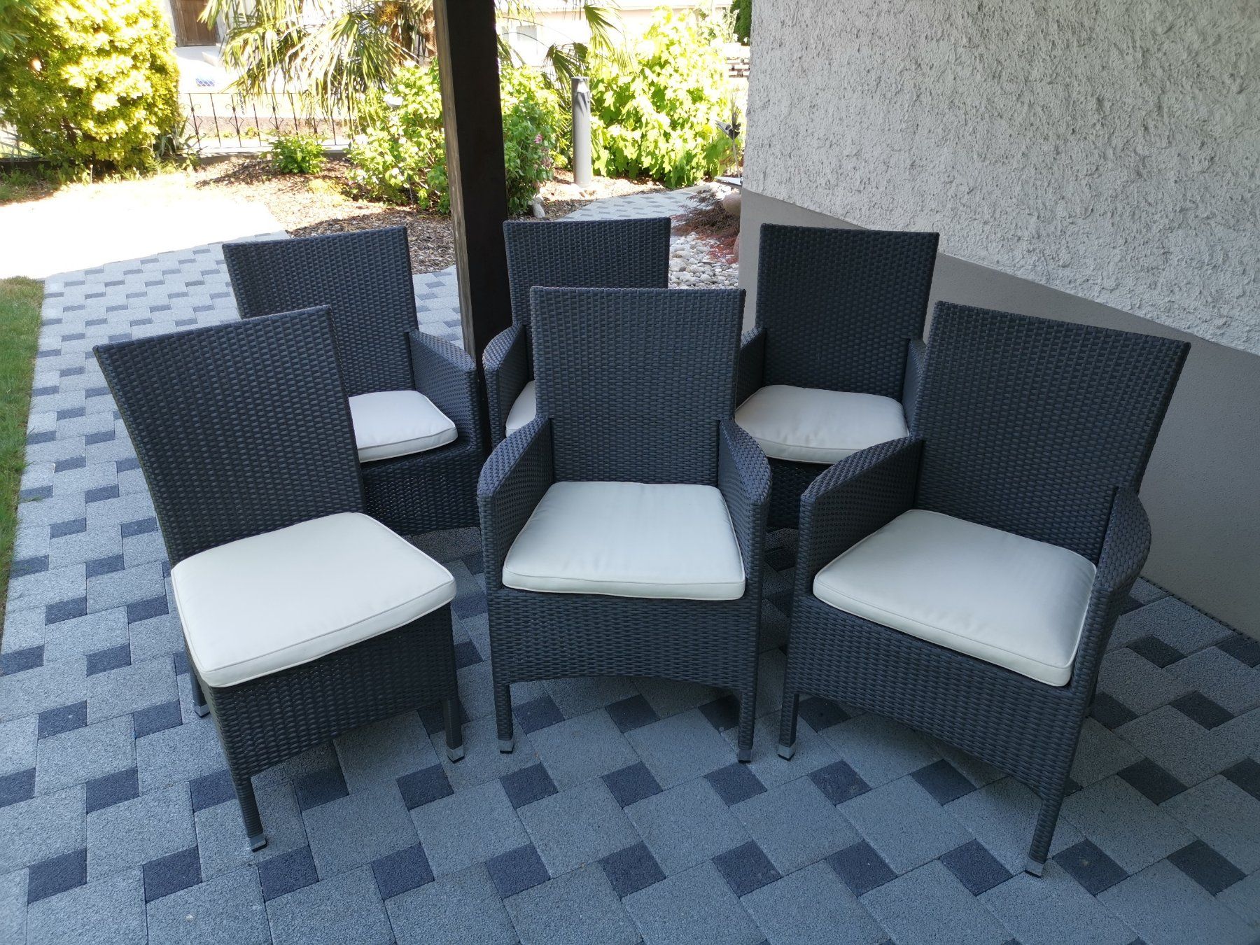 Sedie: Gartenstuhl Rattan – Usato da Niedergösgen venduto da roland3stern