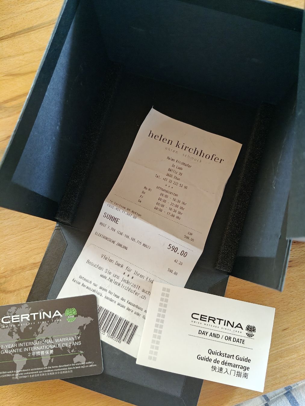 Certina Uhren: Certina Uhr – Gebraucht aus Aeschi b. Spiez von Michu_Oppliger 4