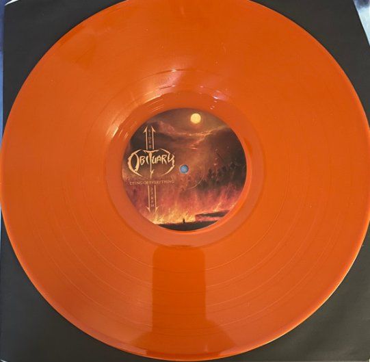 Dischi in vinile: Vinyle Obituary - Dying of Everything Édition Limitée – Usato da etoy venduto da Vinyle-is-back.com 3