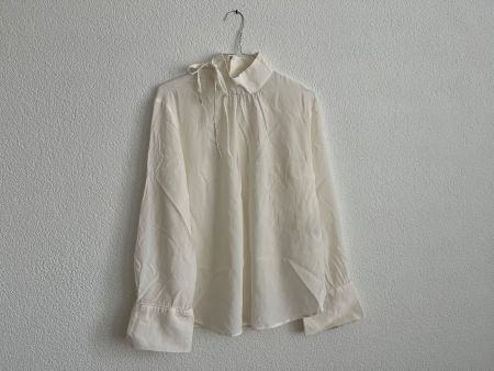 Neu & other Stories Seidenbluse Ivory Gr XS