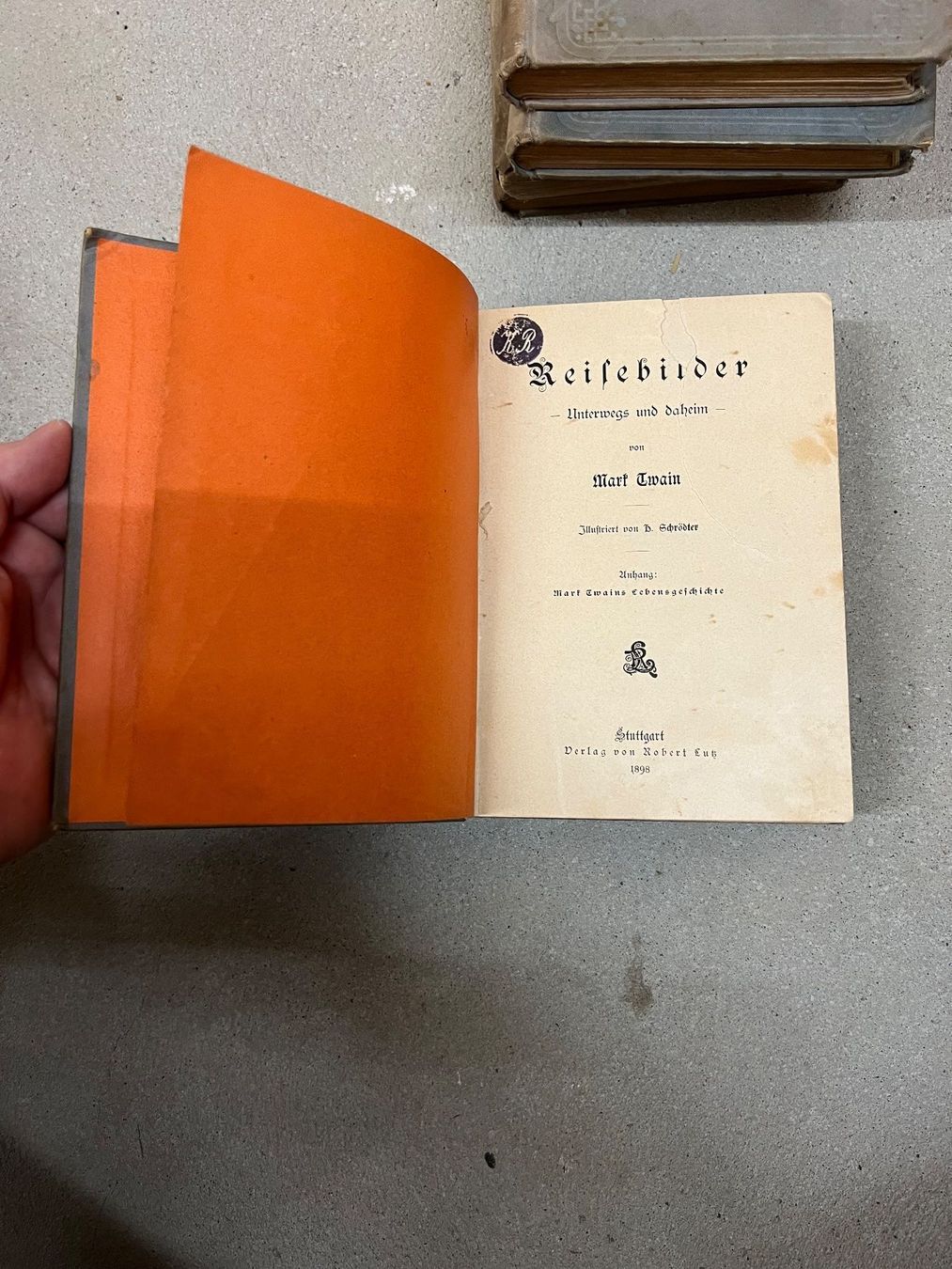 Libri: Mark Twain Sammlung 1898 – Usato da Glattpark(Opfikon) venduto da ale_mg8x 8