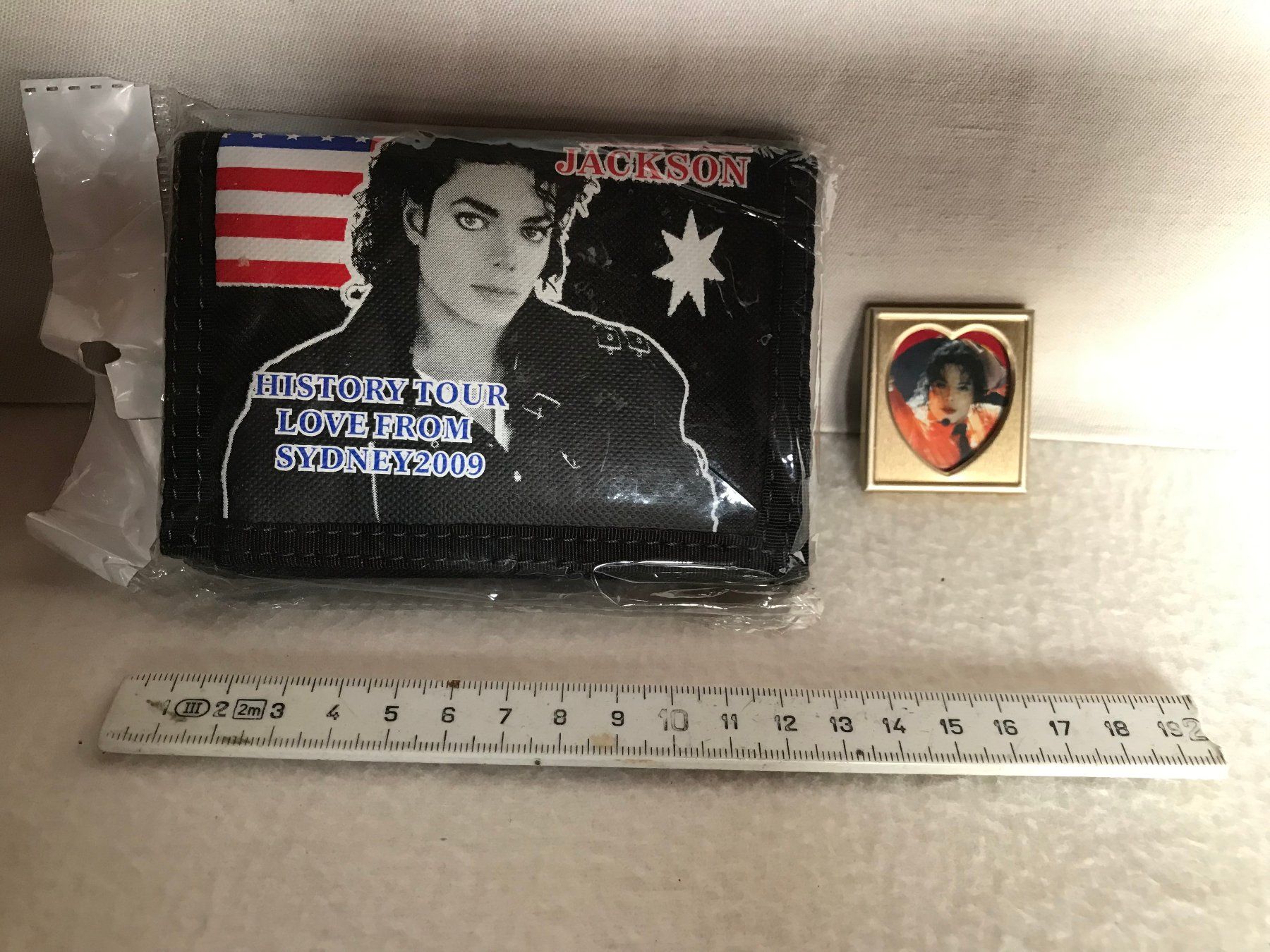 Portafogli: Porte-monnaie Michael Jackson et petit cadre – Usato da Ste-Croix venduto da mjmg 1