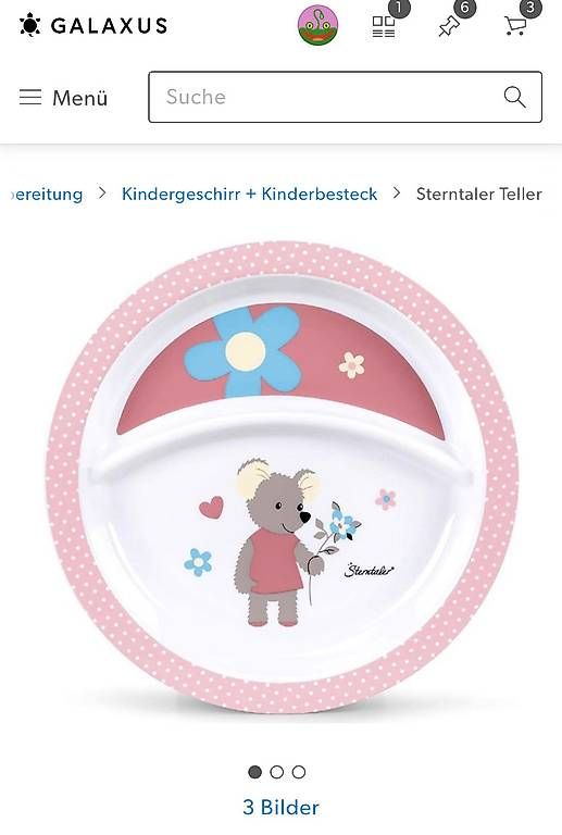 Piatti: Kinderteller ungeöffnet und neu – Nuovo e nell'imballaggio originale da Lütisburg venduto da Salmonella89