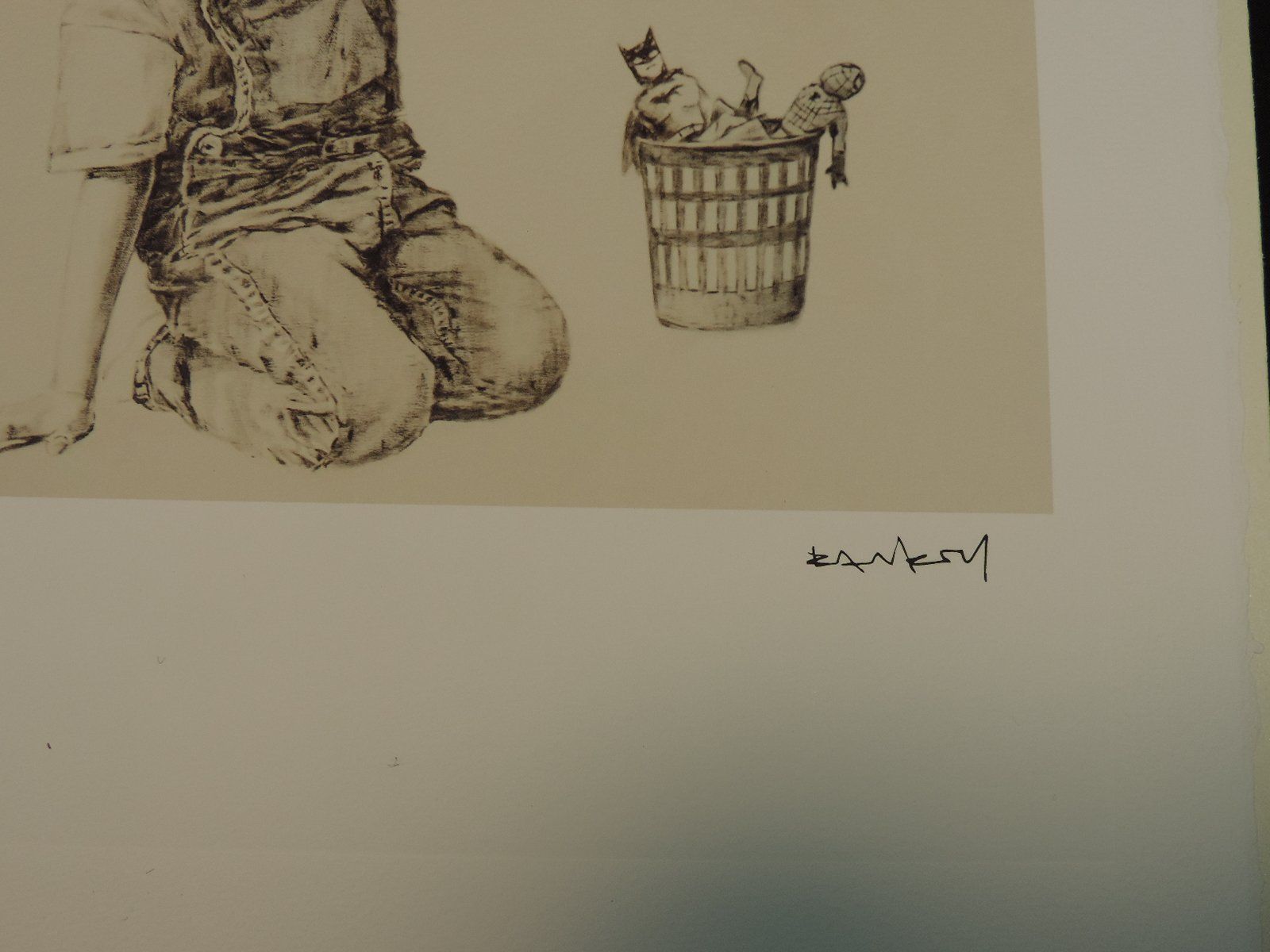 Grafiken & Lithographien: Banksy Litho "Game Changer" – Neu und originalverpackt aus Duggingen von roterbambus 4