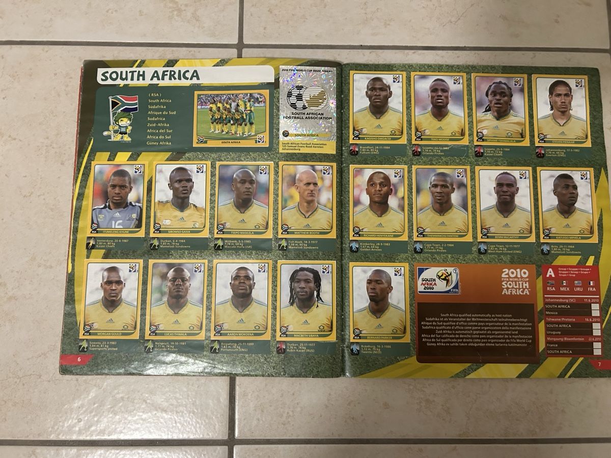 Panini Album: Panini Album Wm 2010 – Usato da Binningen venduto da Flagello 4