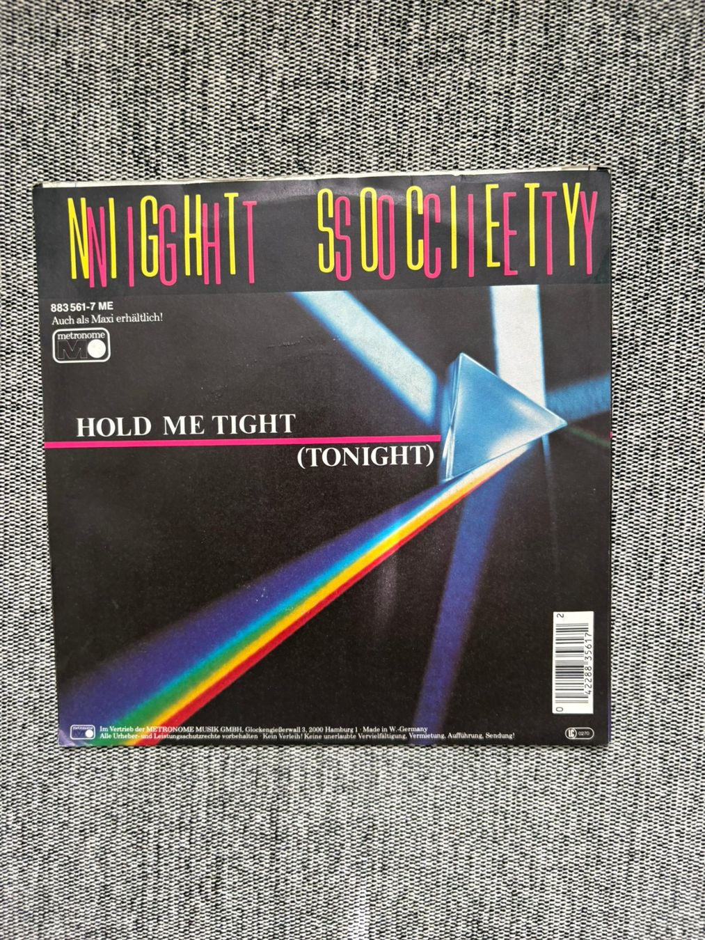 Dischi in vinile: Night Society - Hold Me Tight – Usato da Zofingen venduto da Bigron