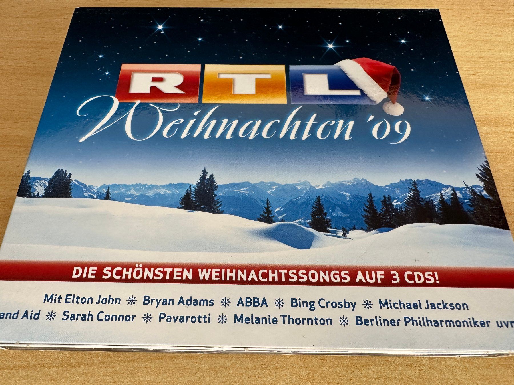 CD: Various – RTL Weihnachten '09 - 3 CD – Usato da Rikon im Tösstal venduto da Alpenmutz