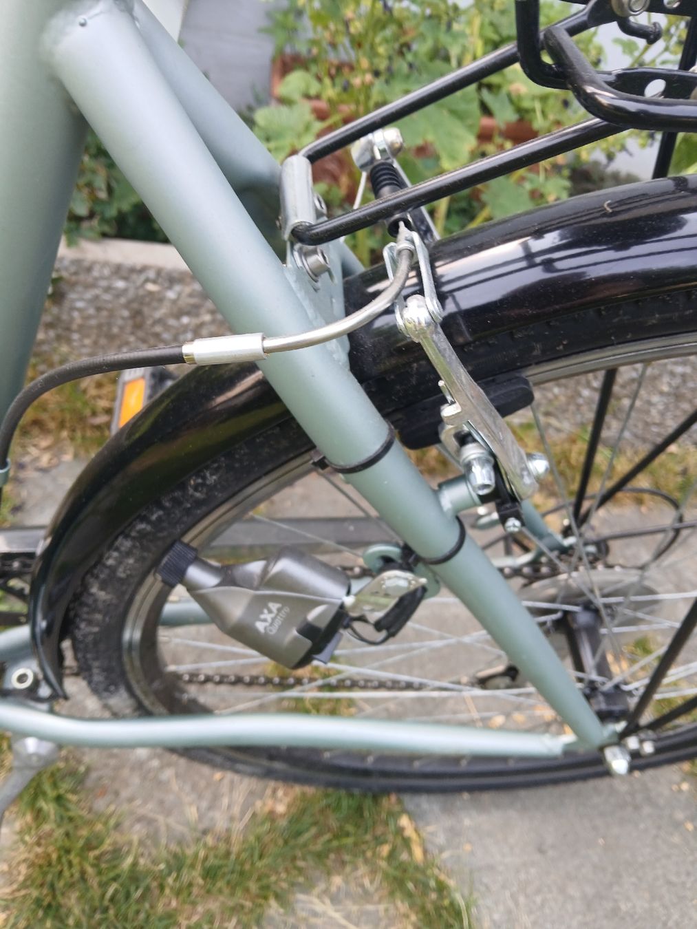 Vélos: Damenvelo mit Korb, silber, gebraucht – D'occasion à Kriens par BenjaminsTokey 3