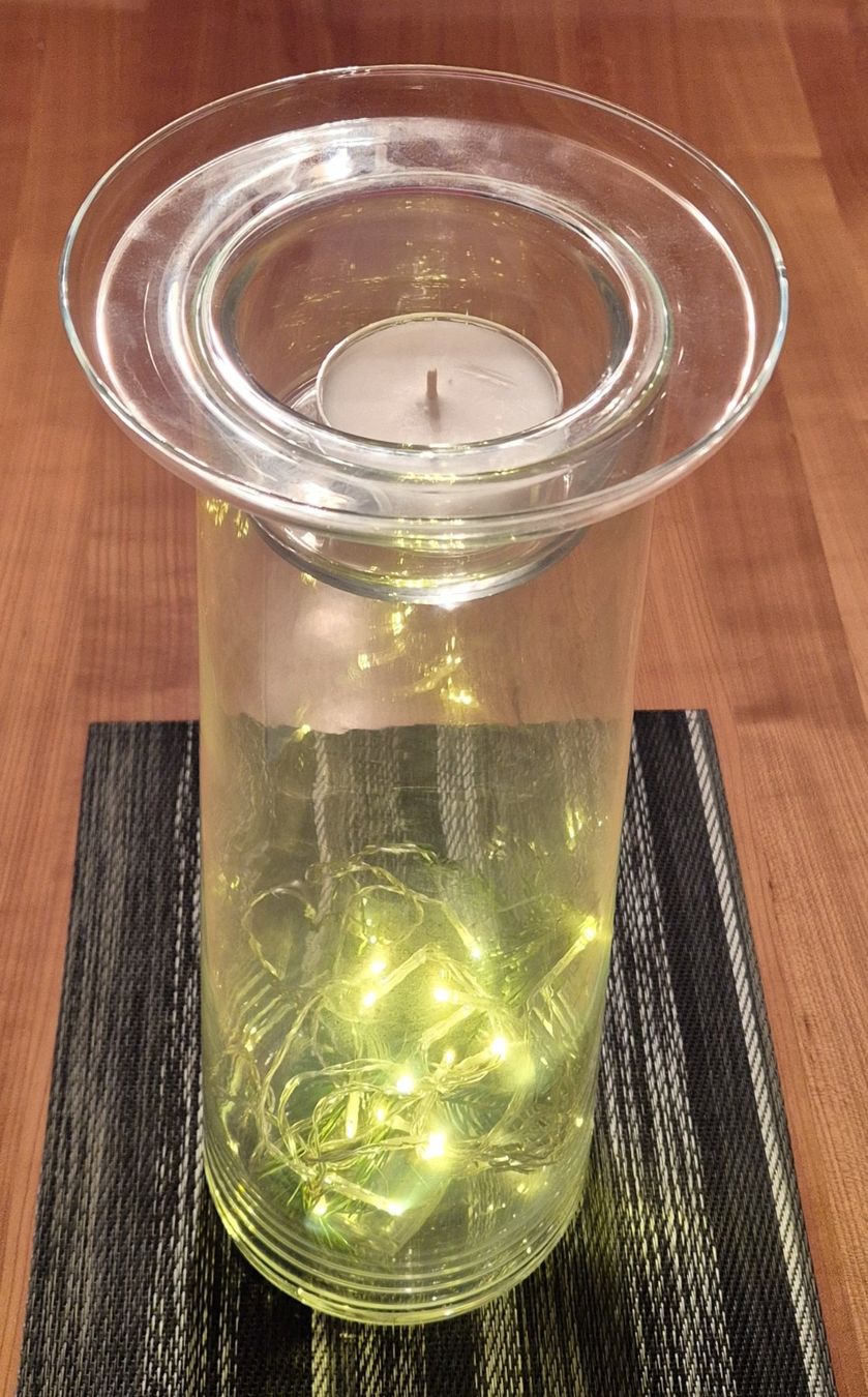 Partylite Kerzenständer: PartyLite Pillarkerzenhalter SYMMETRY, Gross – Neu und originalverpackt aus Rüttenen von Mushorn 4