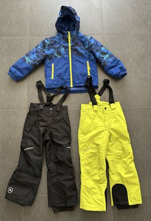 Skianzug Set 1 Jacke & 2 Hosen, Gr. 110/116, Top Zustand!