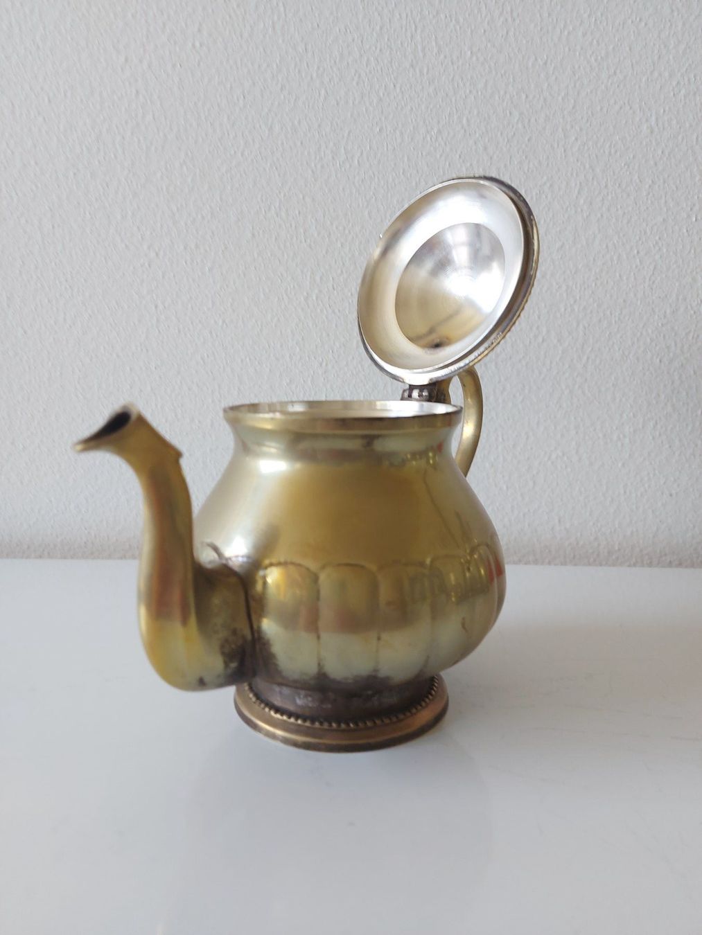 Set di piatti: antikes Kaffee- Teeservice  5-teilig  Metall versilbert – Usato da Zürich venduto da Daniel517 7