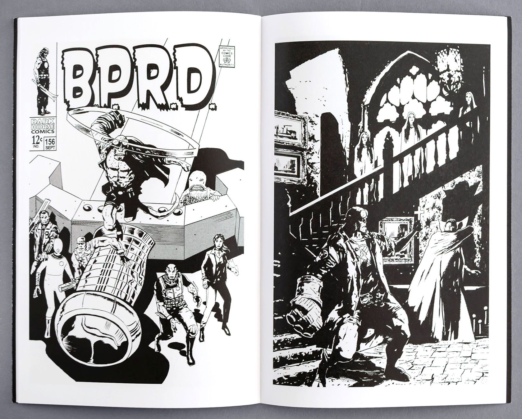 Fumetti: LAURENCE CAMPBELL - BPRD COVERS SKETCHBOOK m. HELLBOY SKETCH – Nuovo (secondo la descrizione) da St. Gallen venduto da kobayashi-maru 9