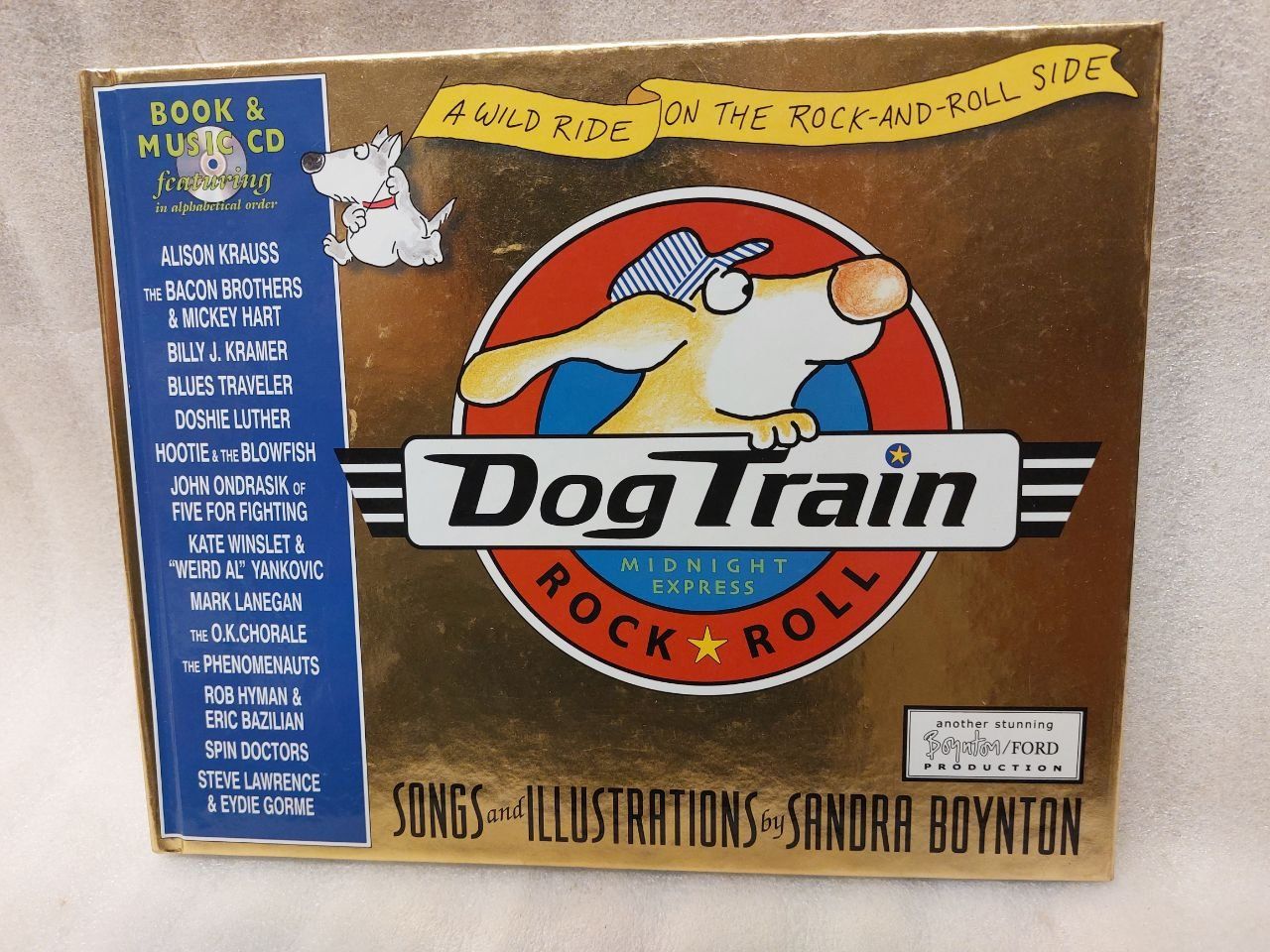 Livres: Dog Train Rock & Roll CD + Book by Sandra Boynton – D'occasion à Pambio Noranco par Pol69