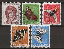 PJ055 - Pro Juventute 1955 obl.