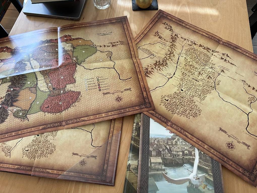 Giochi: Der Eine Ring RPG: Abenteuer am Rande der Wildnis  – Usato da Basel venduto da sin_5npn 4