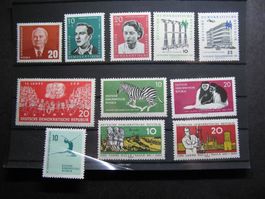 DDR 1961  Briefmarken I  **