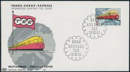 1962 - Trans Europa Express TEE - Bahn - FDC ET