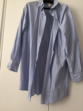 Damen  Hemd blau gestreift Grösse M guter Zustand