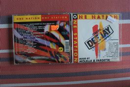 CD One Nation One Station Compilation Radio Deejay 1998