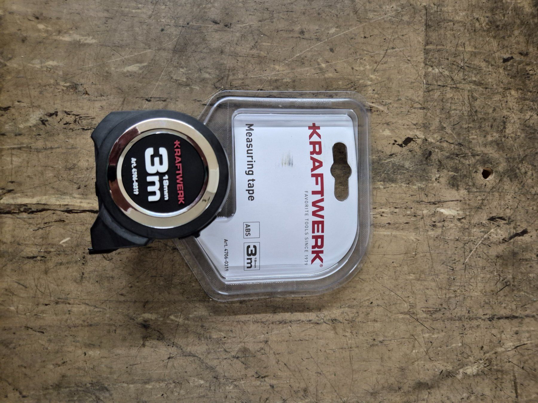 Misurare: Rollmeter Kraftwerk 3M – Nuovo e nell'imballaggio originale da Aarwangen venduto da Maschinenhandelkulms