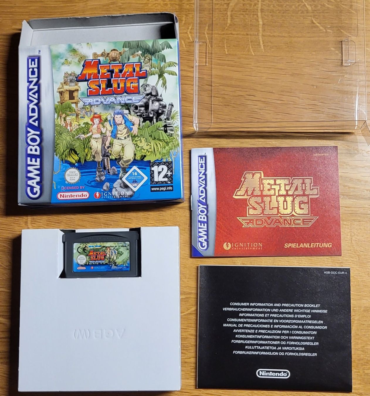 Nintendo Spiele: Game Boy Advance METAL SLUG ADVANCE – Gebraucht aus Wettingen von  2