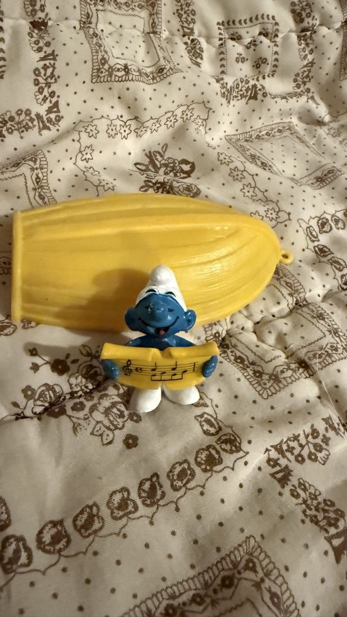 Figuren: Singender Schlumpf – Gebraucht aus winikon von lfisch04