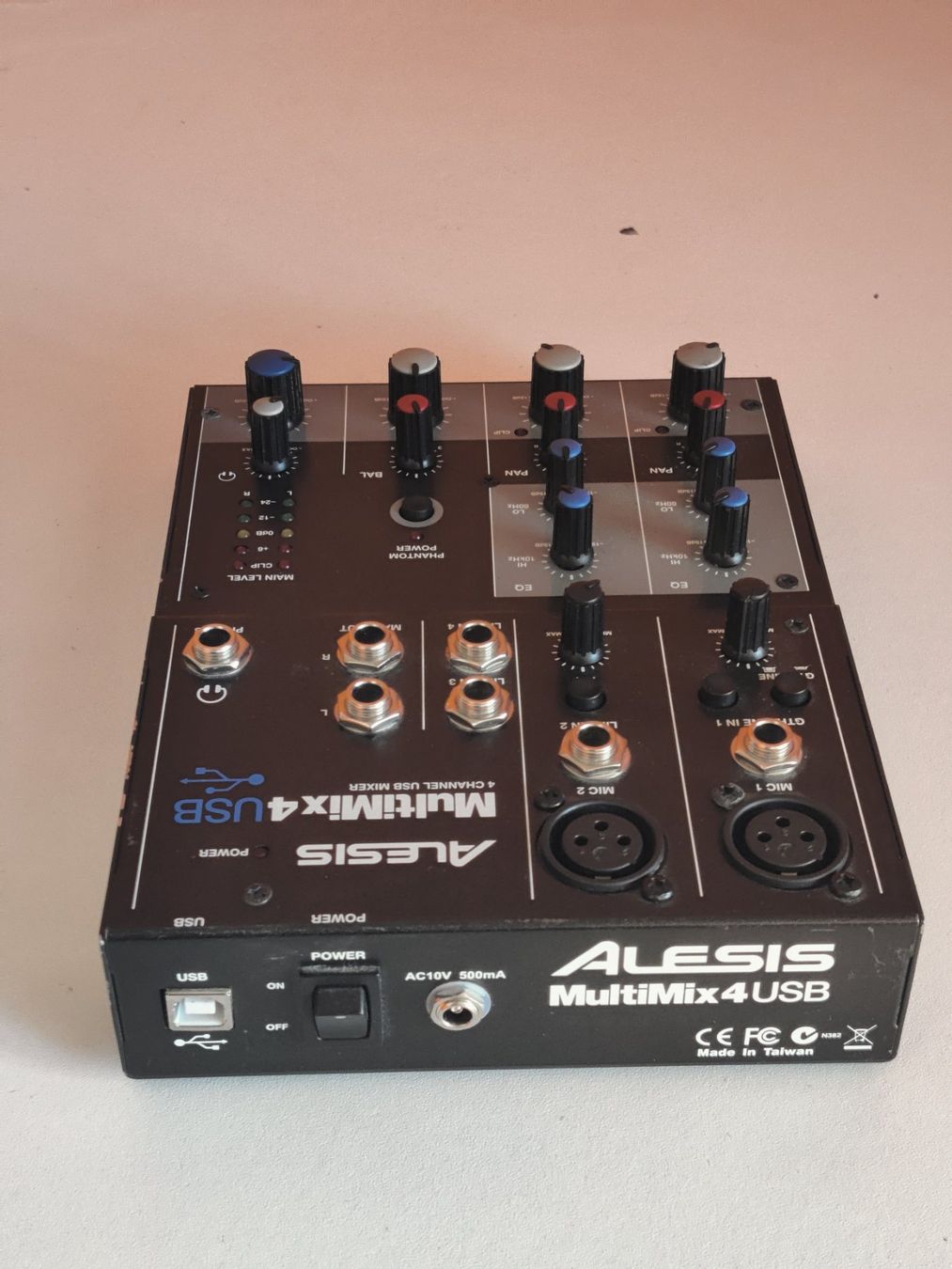 Alesis Console di mixaggio: DISC Alesis MultiMix 4 USB, 4-channel USB Mixer – Usato da Viganello venduto da XTECHSTOREX 4
