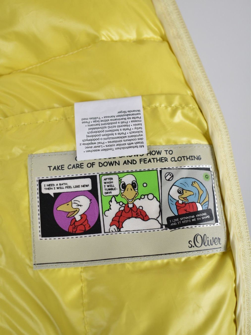 S.Oliver Gilet & Giacche senza maniche: S.Oliver Daunengilet, leicht, Gr.40, hellgelb – Usato da Nürensdorf venduto da 2ND_STORY 7
