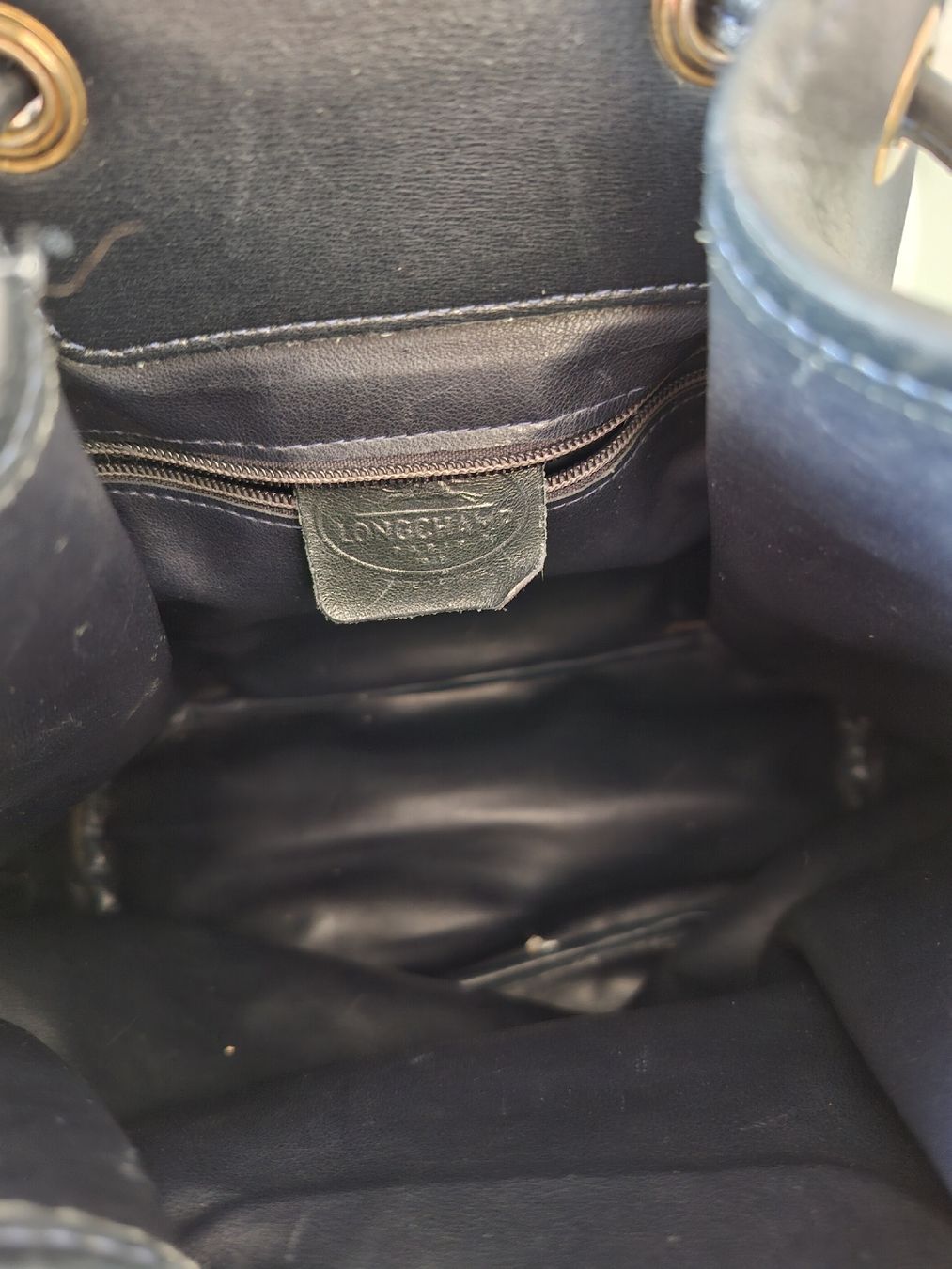 Longchamp Altro in  Abbigliamento & Accessori: Sac à dos Longchamp en cuir noir – Usato da Renens VD venduto da ser_j2fn 7