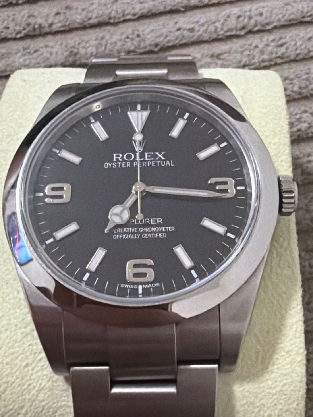 Rolex Orologi: Montre Rolex Explorer 1 noire, bon état – Usato da Payerne venduto da haj_t8cb 2