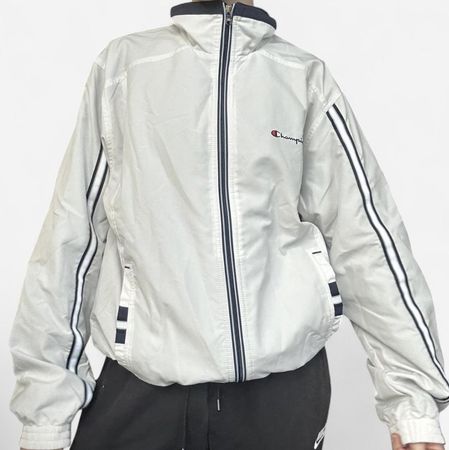 Champion Jacke, Vintage Stil, Top Zustand