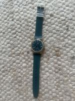 Swatch Uhr blau guter Zustand läuft jedoch nich