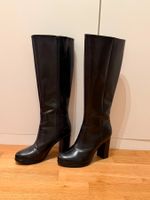 Stiefel Damen schwarz Leder Grösse 39 neuwertig