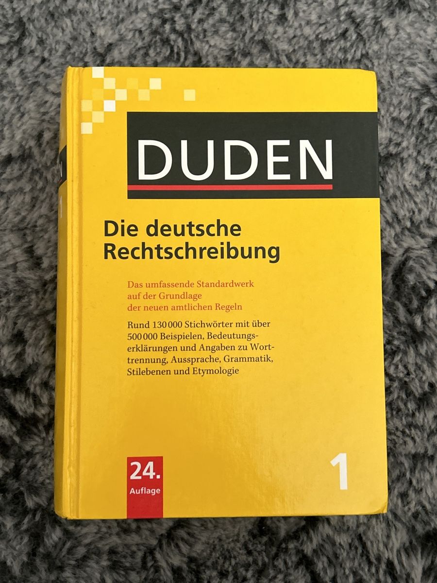 Libri: Duden: Die deutsche Rechtschreibung – Nuovo (secondo la descrizione) da Dietlikon venduto da ade_sk8v