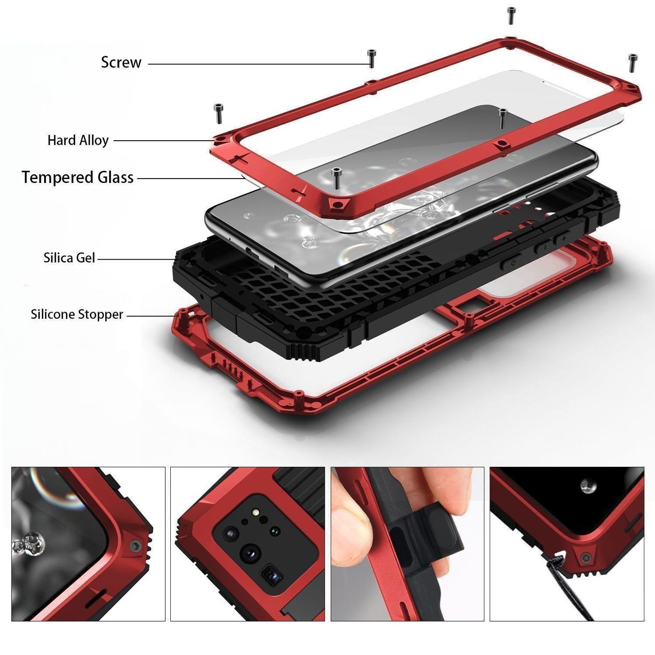 Cover & Protezioni schermo: Heavy Duty 360° Case Galaxy S22 Plus – Nuovo e nell'imballaggio originale da Zürich venduto da Store-247 1
