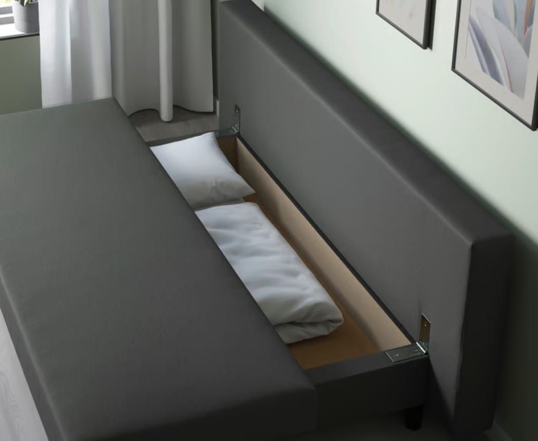 Sofas: Schlafsofa IKEA dunkelgrau – D'occasion à Reinach AG par vista