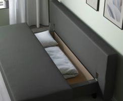 Schlafsofa IKEA dunkelgrau