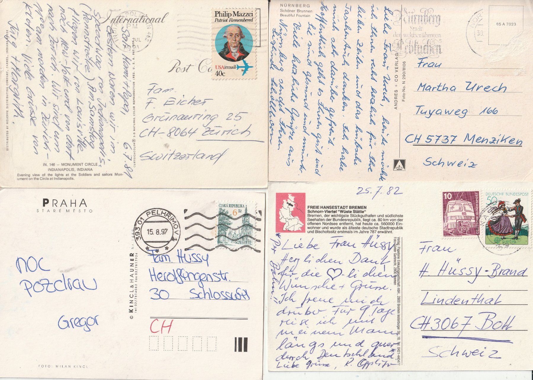 Cartoline postali: 20 Diverse Karten Weltweit – Usato da Lumbrein venduto da made02 1