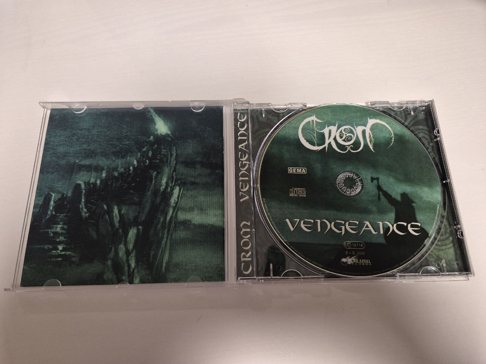 CDs: Crom -  Vengeance - CD  – Neu (gemäss Beschreibung) aus Uster von newwave0 2