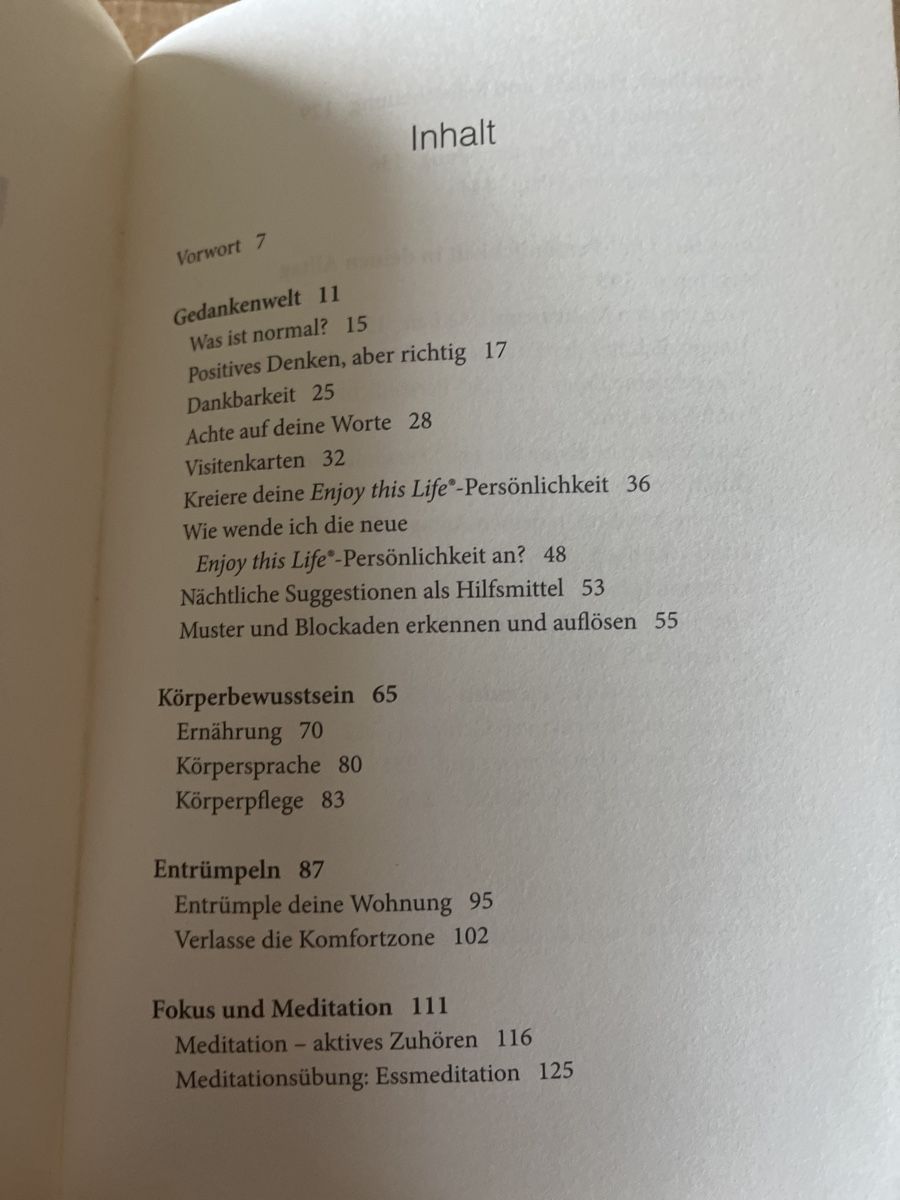 Libri: Enjoy life, pascal Voggenhuber, Medium – Usato da Aesch BL venduto da shuja01 1