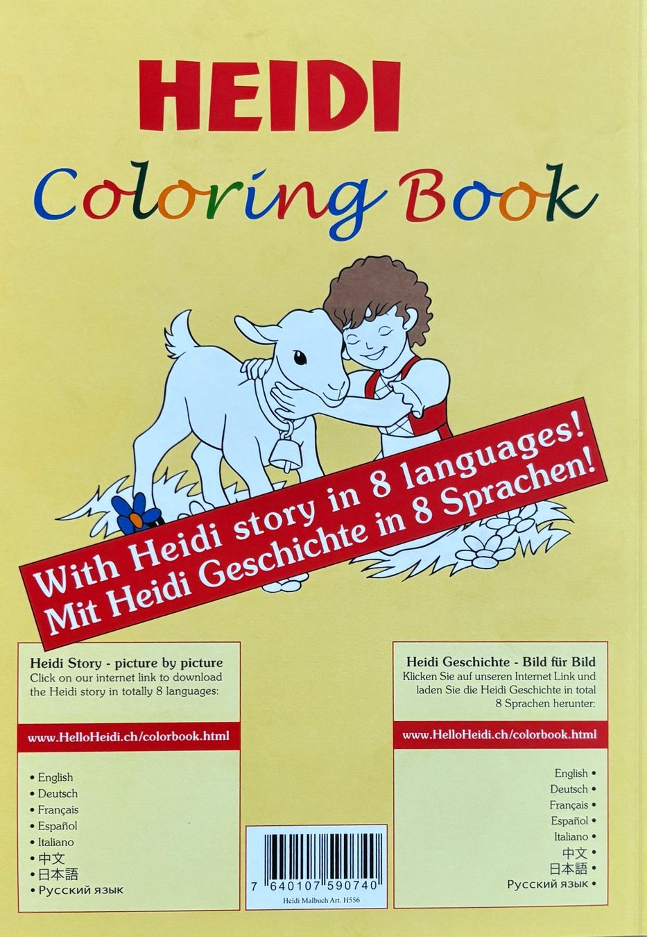 Bücher: Hello Heidi Malbuch – Neu (gemäss Beschreibung) aus Sarnen von Livres 1