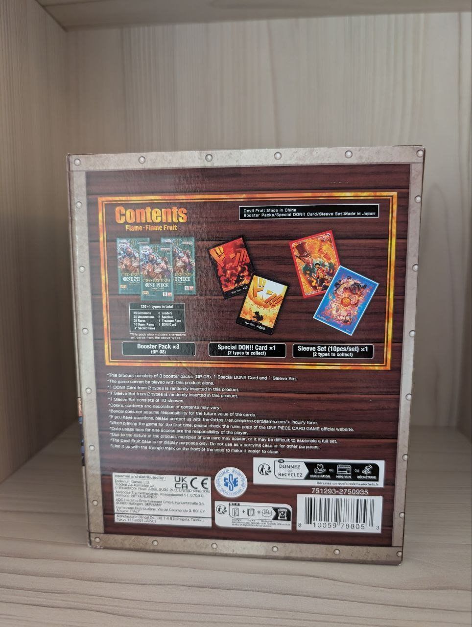 Bandai Carte collezionabili: One Piece - Devil Fruit Collection Vol. 2 - Orginal verpackt – Nuovo e nell'imballaggio originale da Ennetbürgen venduto da Home_of_TCG 2