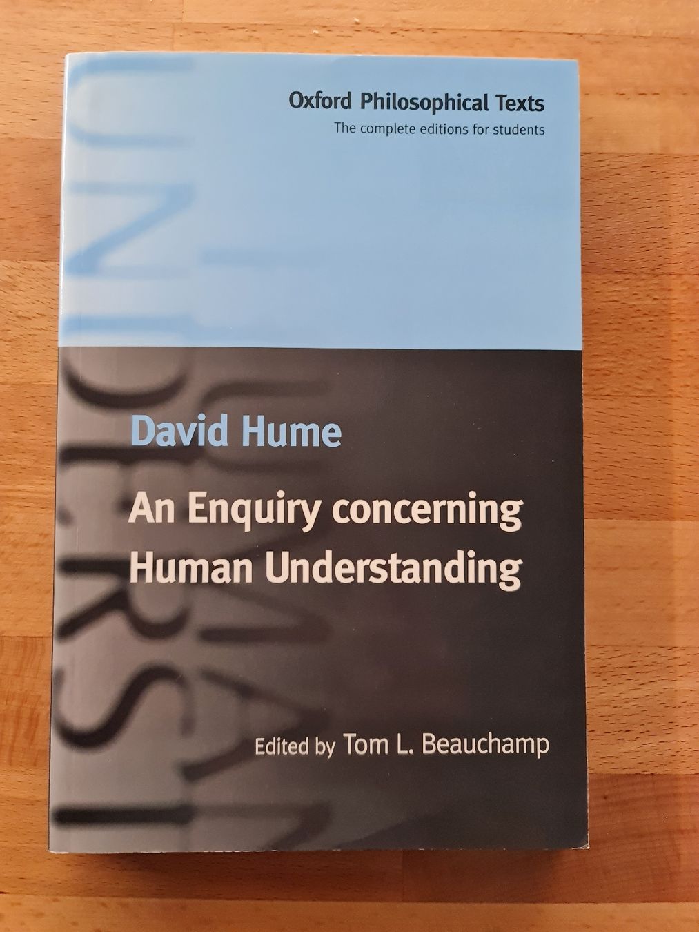 Libri: An Enquiry Concerning Human Understanding – Usato da Basel venduto da Bafidu