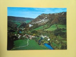 Goumois Jura Vogelschau Grenze