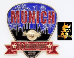 HARD ROCK CAFE Pin 15th Anniversary München Deutschland